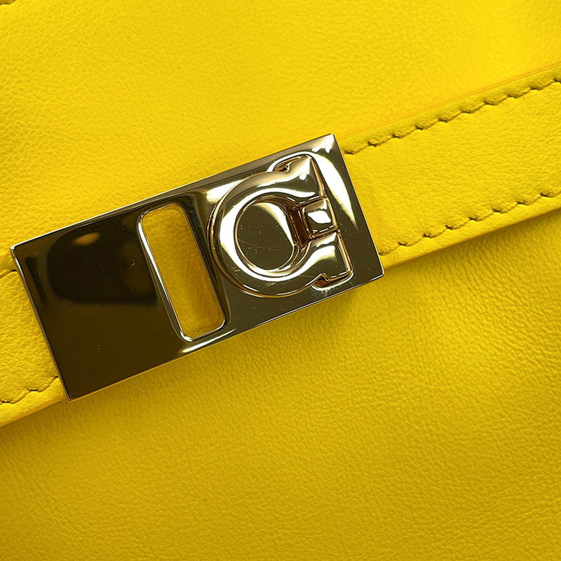 Leather Gancini Hug Phone Holder Crossbody - Image 8