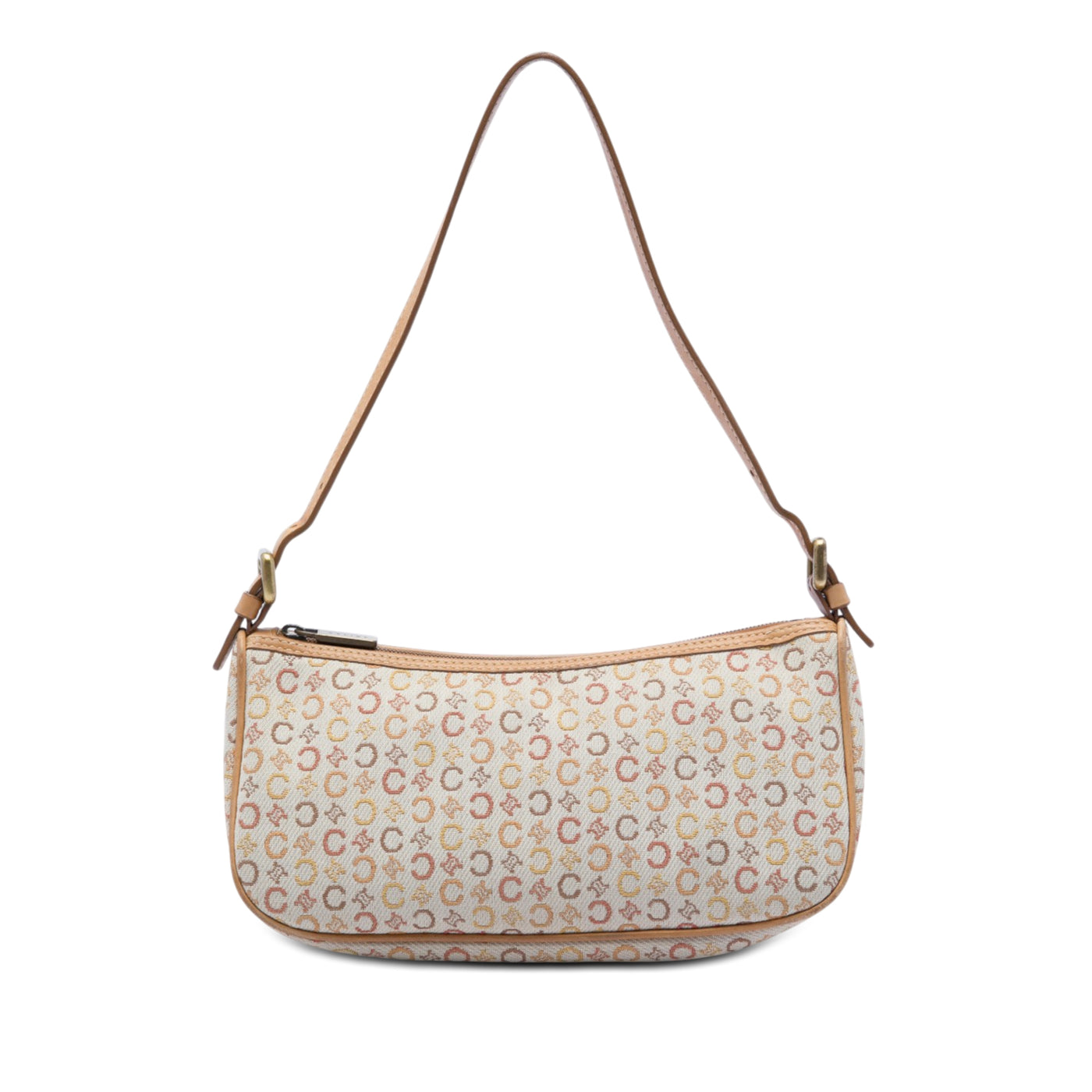 C Macadam Canvas Shoulder Bag - Image 1