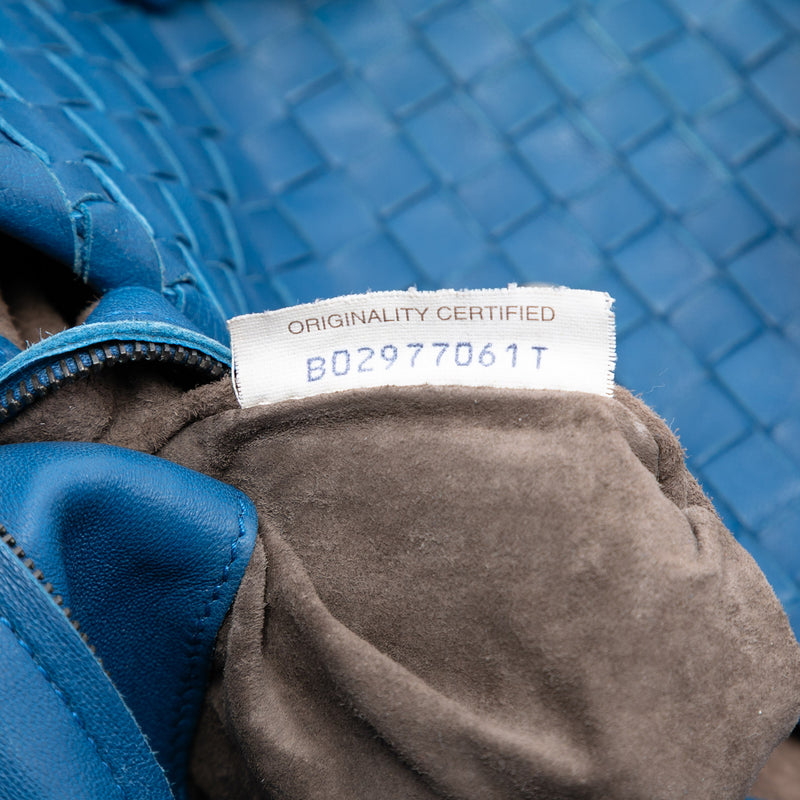 Nappa Intrecciato Flap Satchel - Image 5