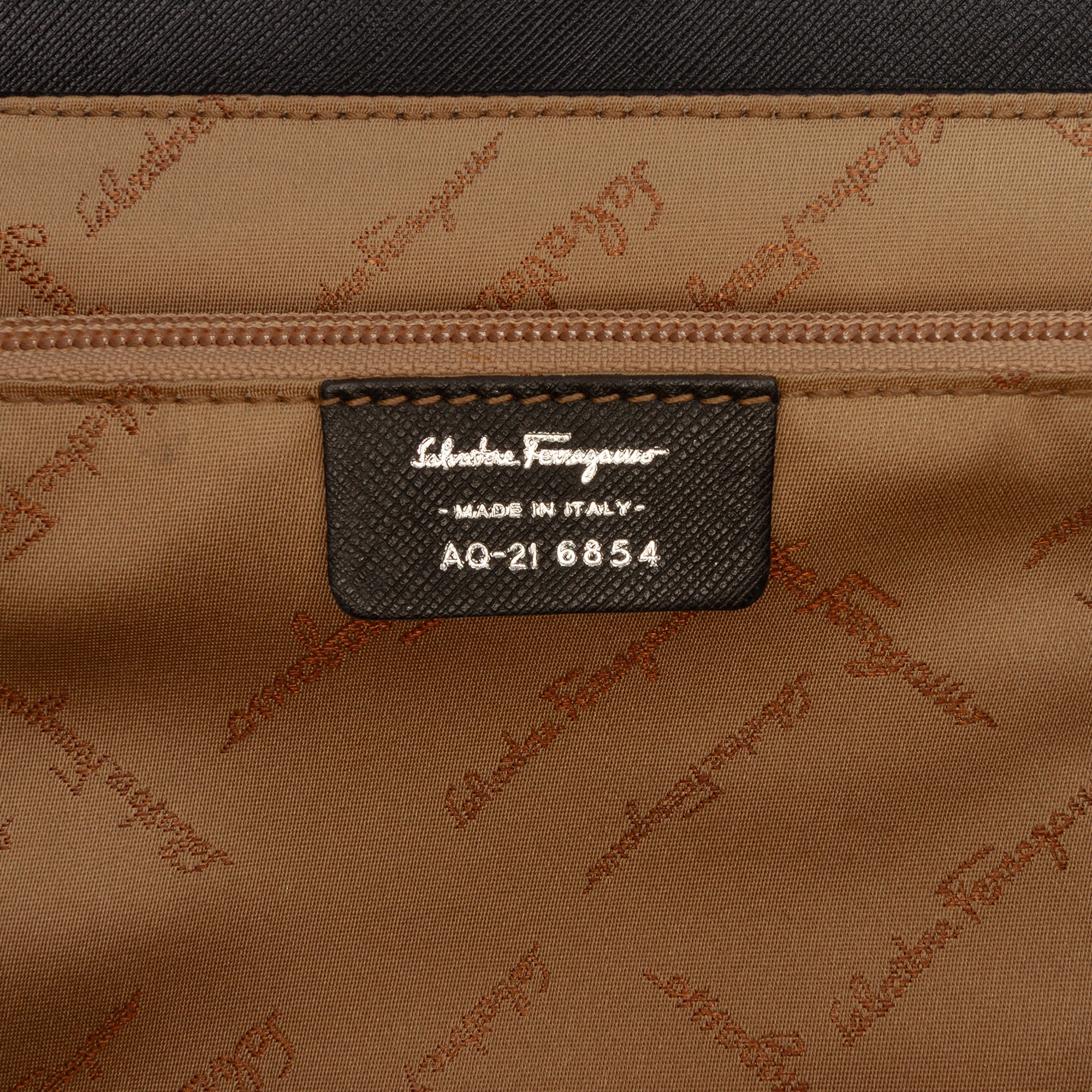 Leather Gancini Shoulder Bag - Image 5
