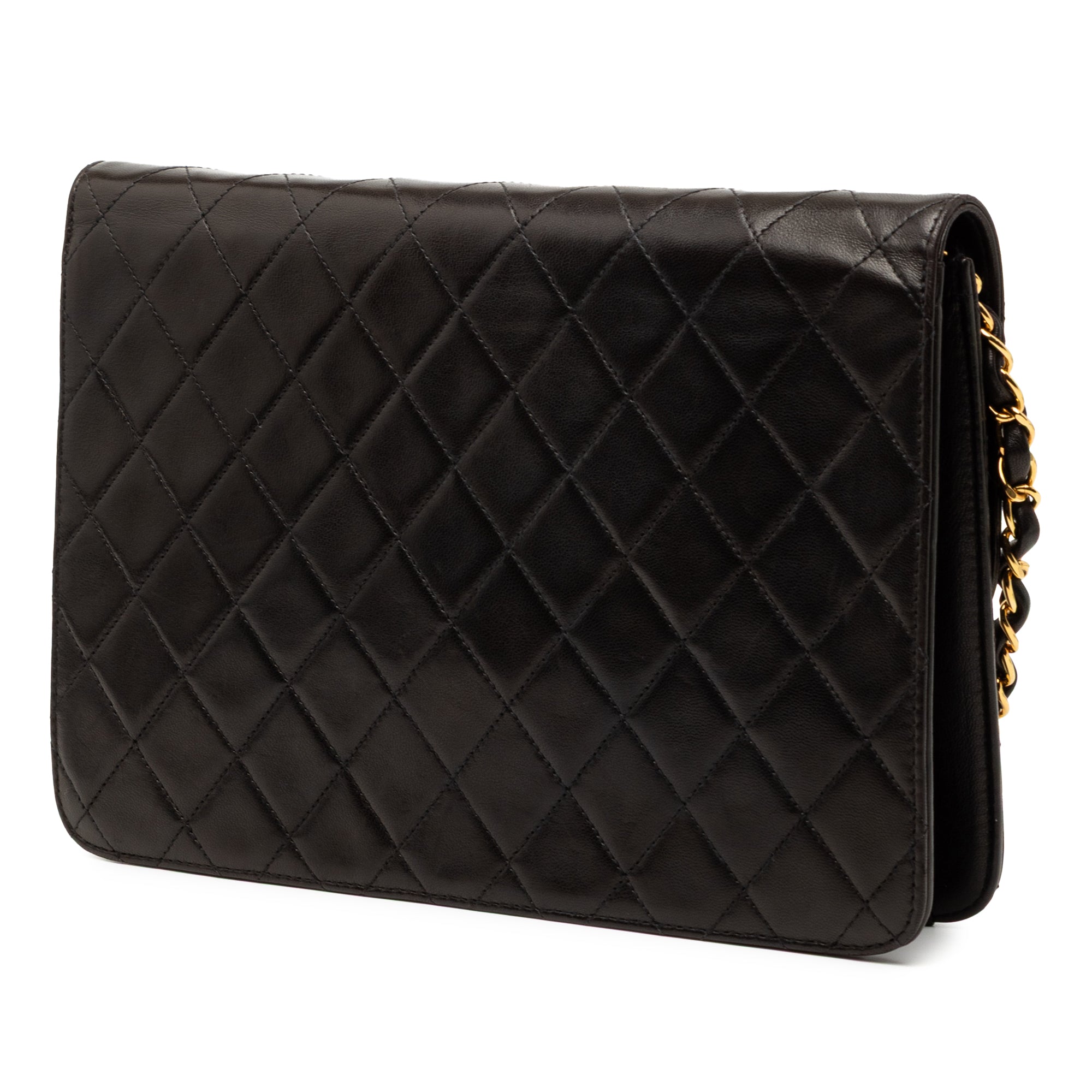 Medium CC Quilted Lambskin Single Flap - Image 2