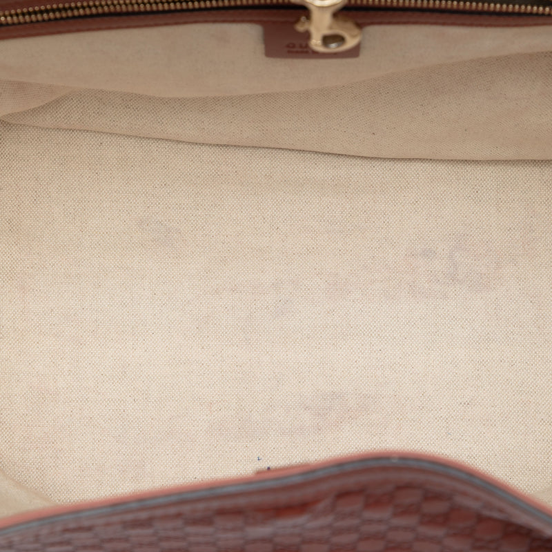 Medium Microguccissima Craft Tote - Image 4
