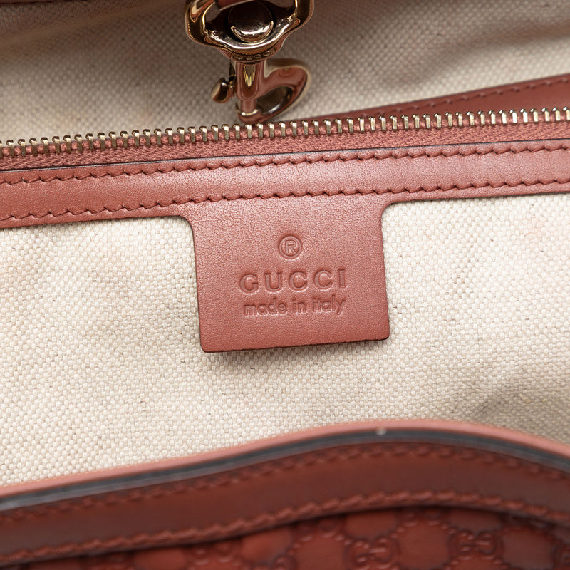 Medium Microguccissima Craft Tote - Image 5