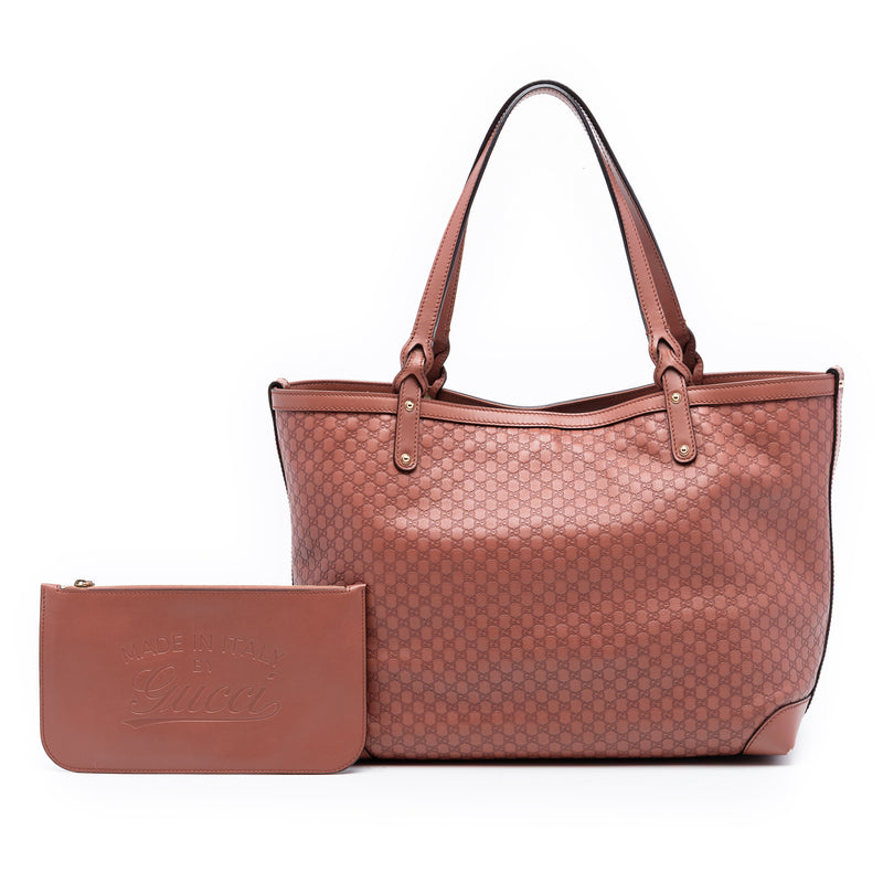 Medium Microguccissima Craft Tote - Image 8