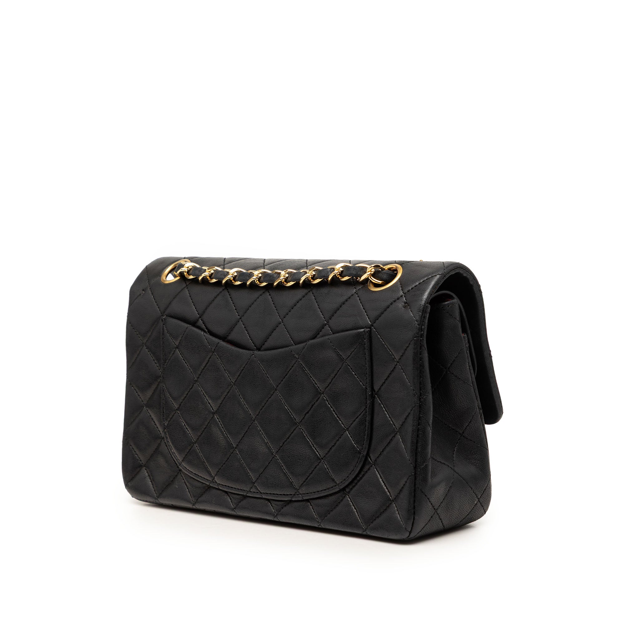 Small Classic Lambskin Double Flap - Image 2