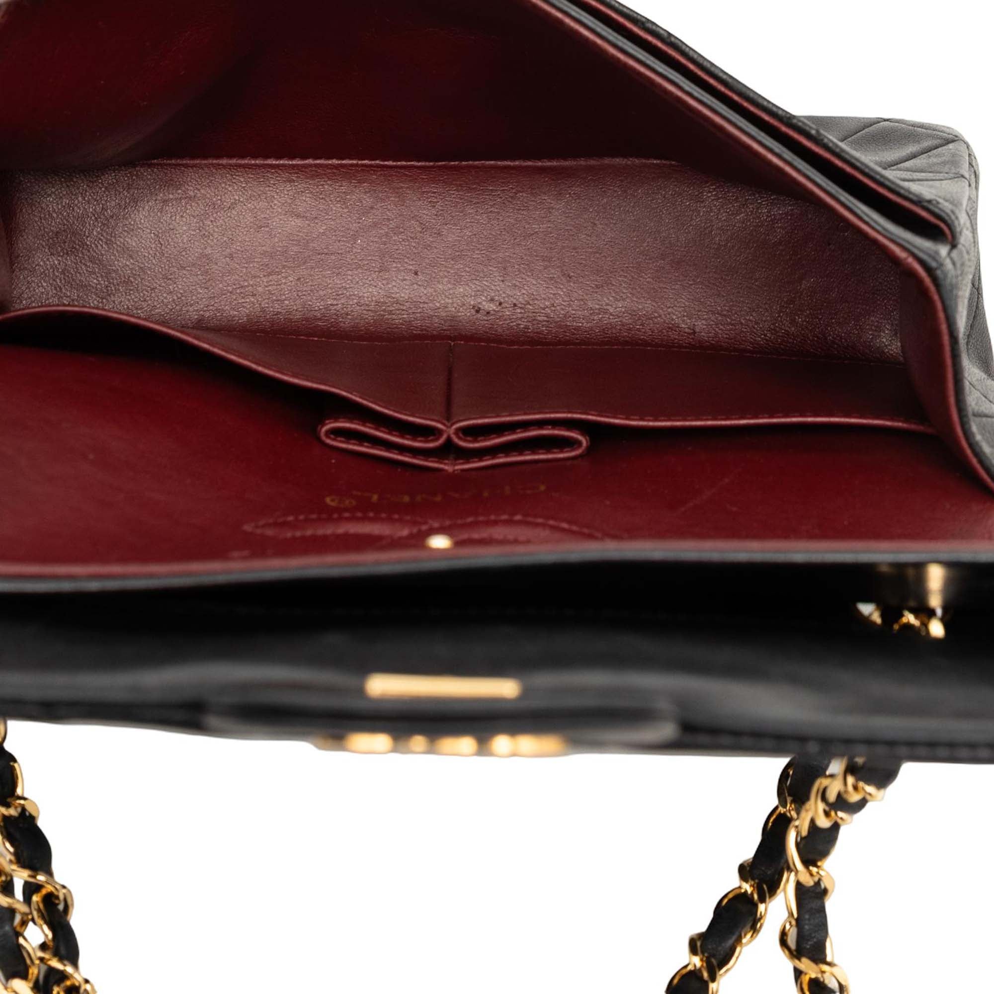 Small Classic Lambskin Double Flap - Image 4