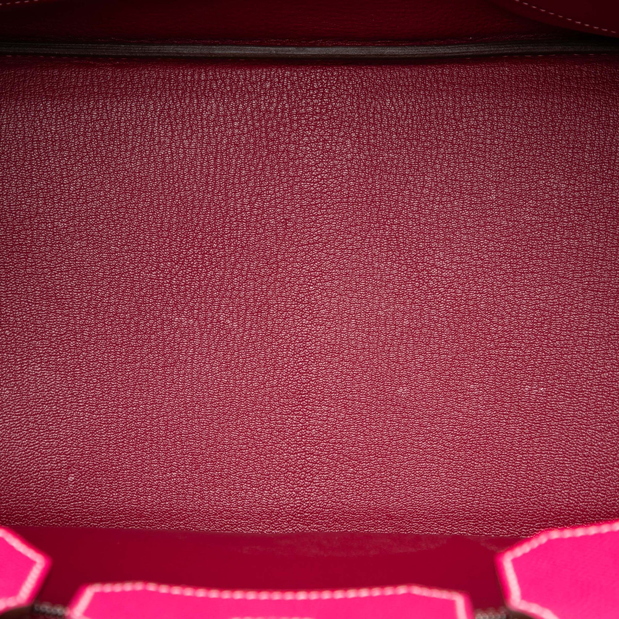 Epsom Candy Verso Birkin Retourne 35 - Image 4
