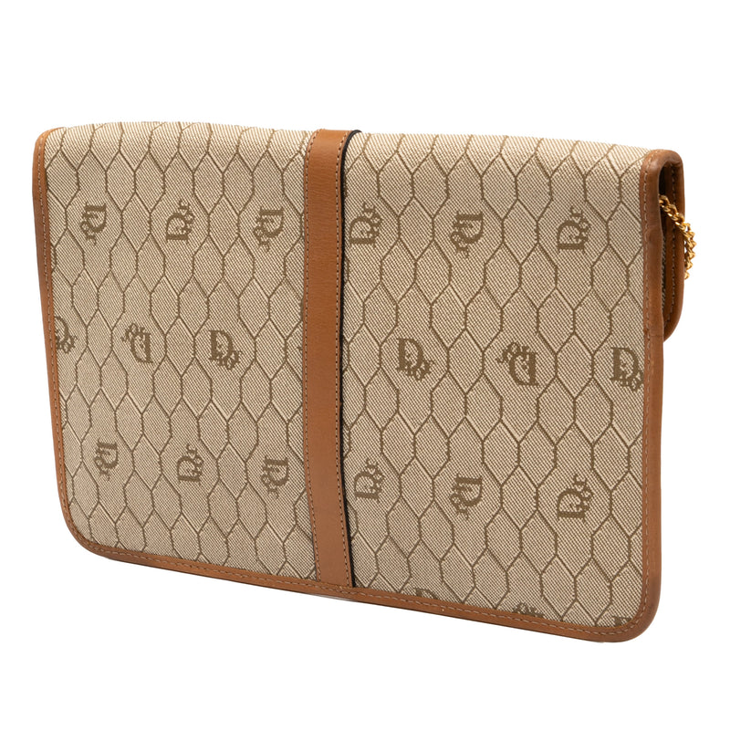 Honeycomb Coated Canvas Chain Crossbody - Image 2