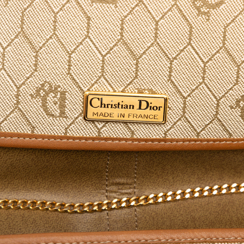 Honeycomb Coated Canvas Chain Crossbody - Image 5