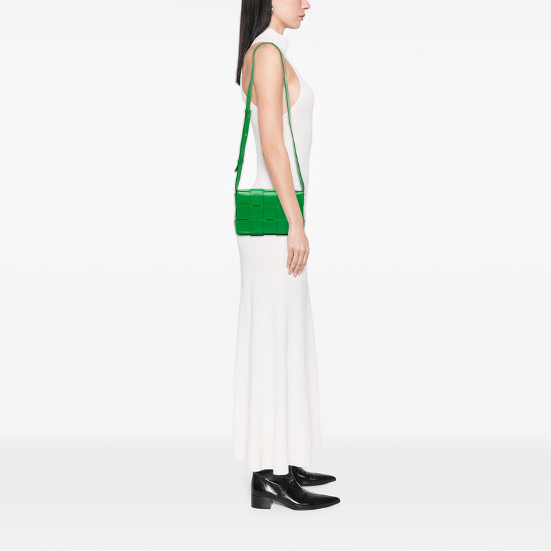 Patent Intrecciato Cassette Crossbody - Image 11