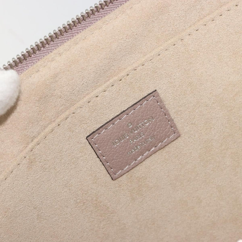 Louis Vuitton Zip Around Pochette Jour Leather Beige Bag