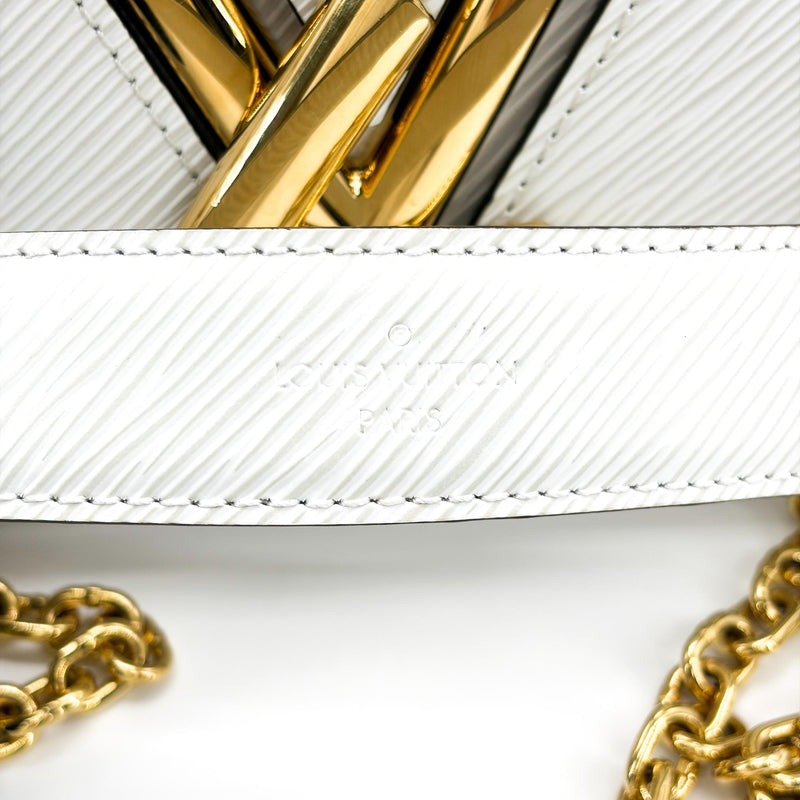 Louis Vuitton Twist Epi Leather White Bag