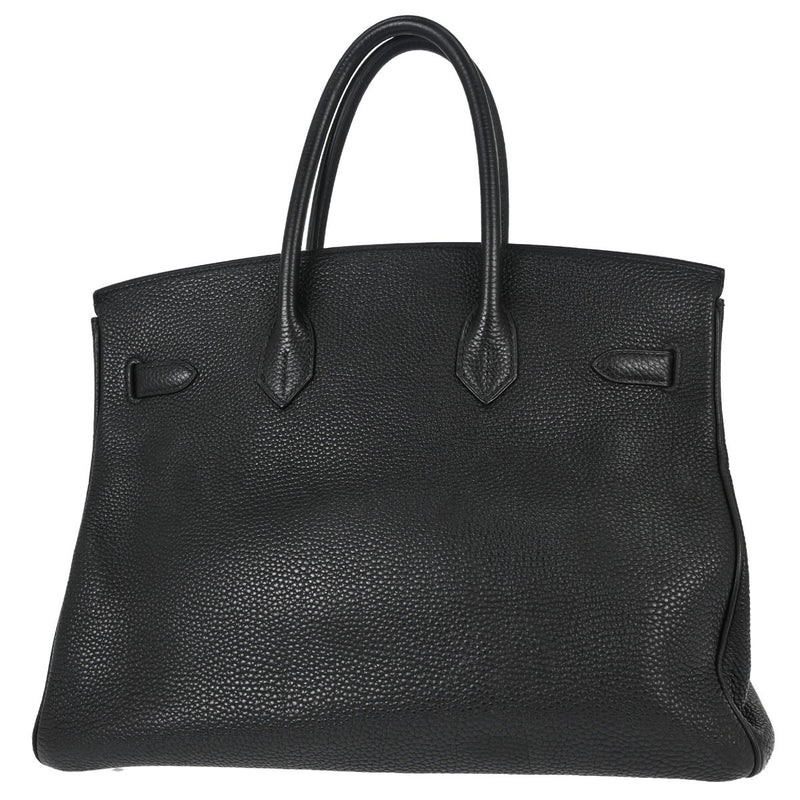 Hermes Birkin Black Togo With Gold Hardware Leather Bag