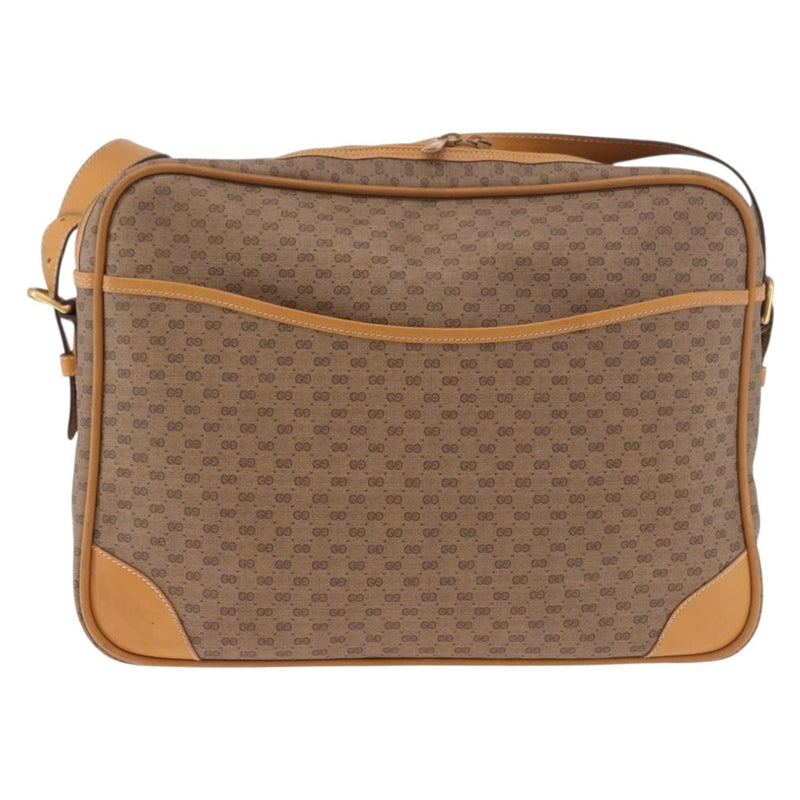 Gucci Micro Gg Canvas Beige Bag