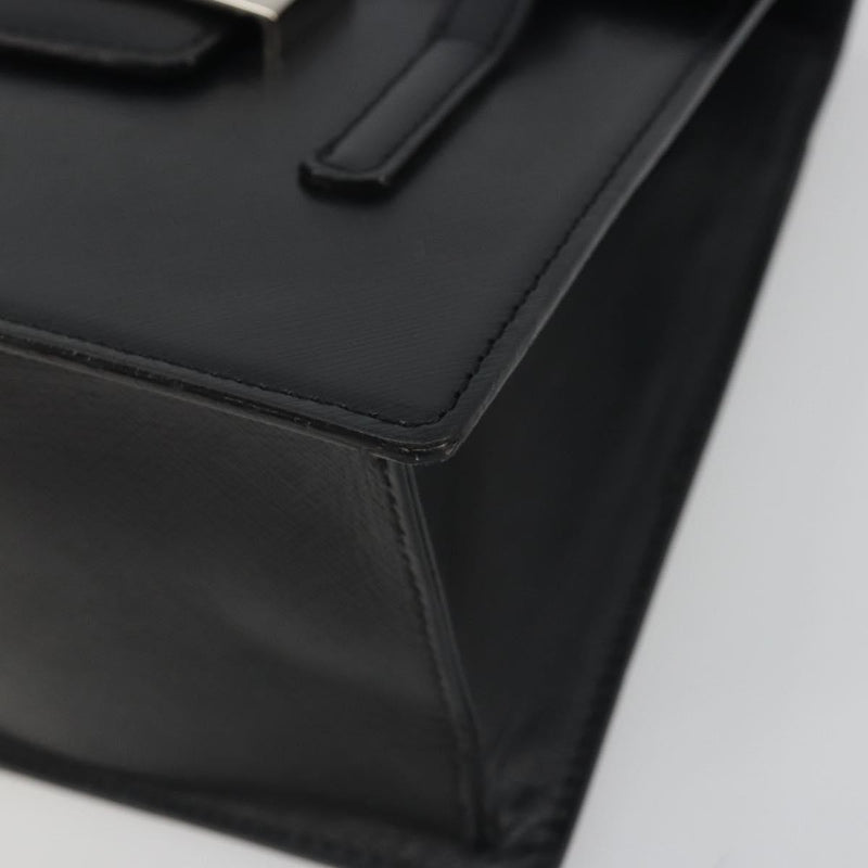 Burberry Vintage Leather Black Bag