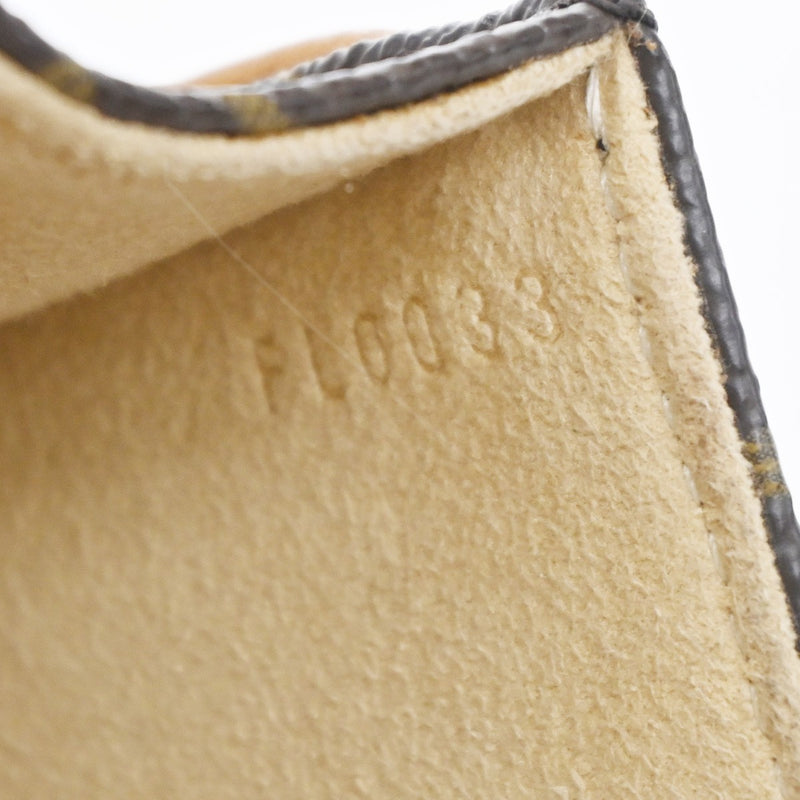 Louis Vuitton Florentine Waist Monogram Canvas Brown Leather Bag