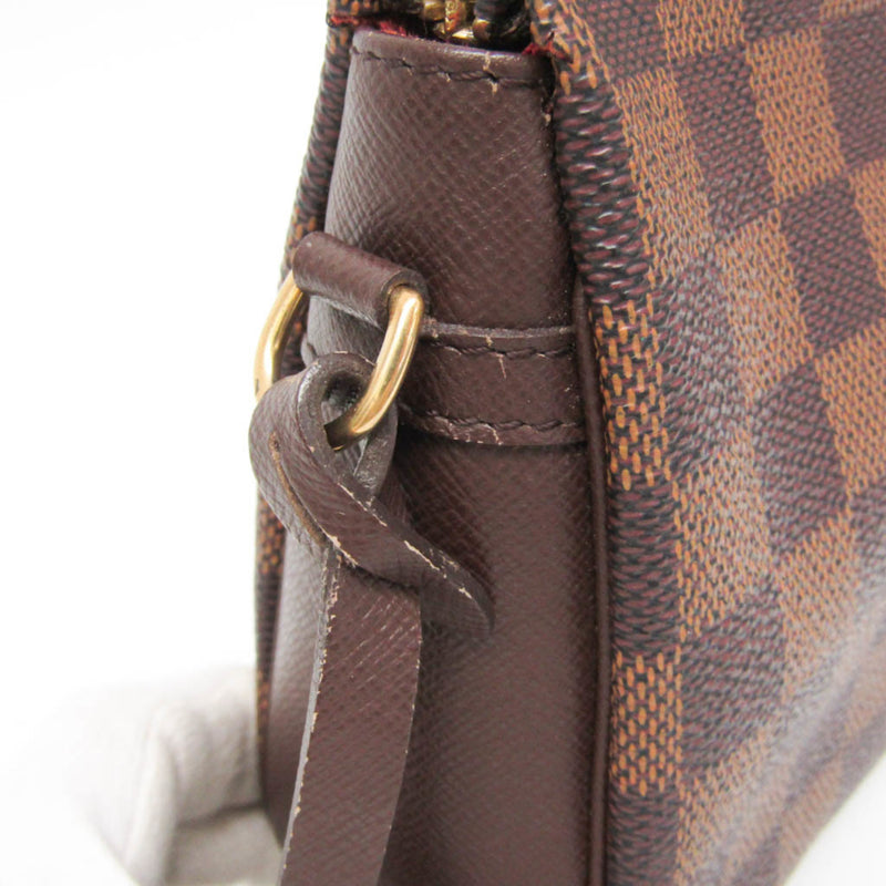 Louis Vuitton Trousse Make Up Damier Brown Canvas Bag