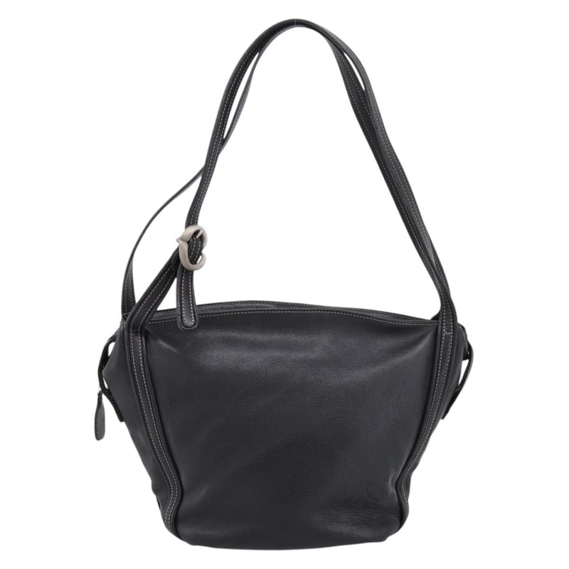 Loewe Shoulder Bag Leather Black