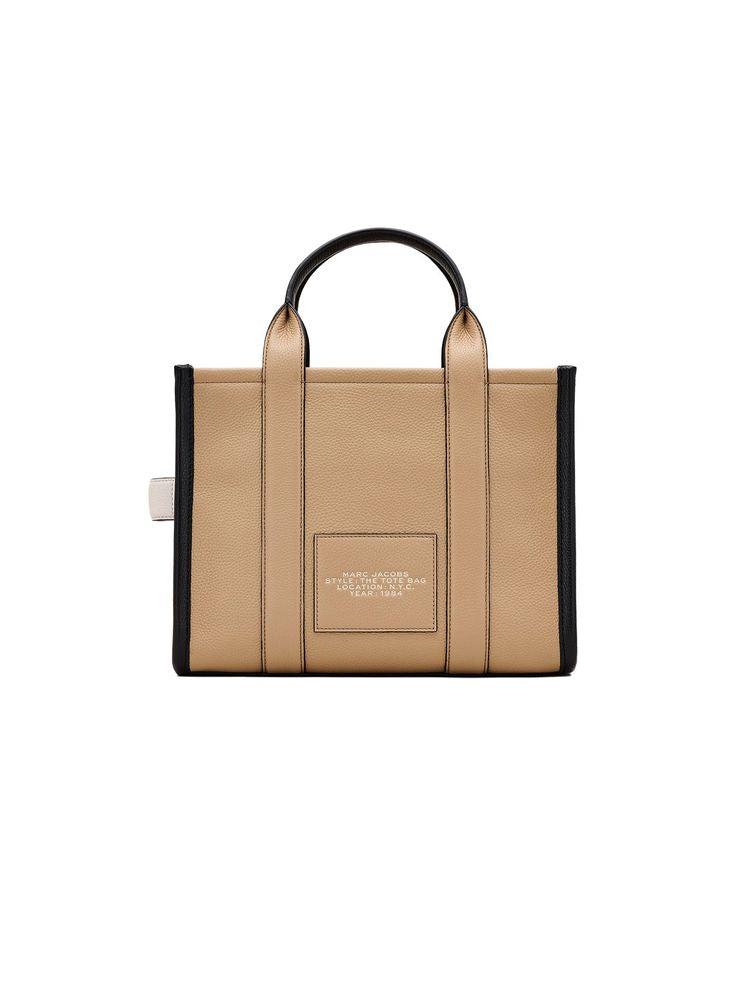 Marc Jacobs Tote Bag — Beige Leather