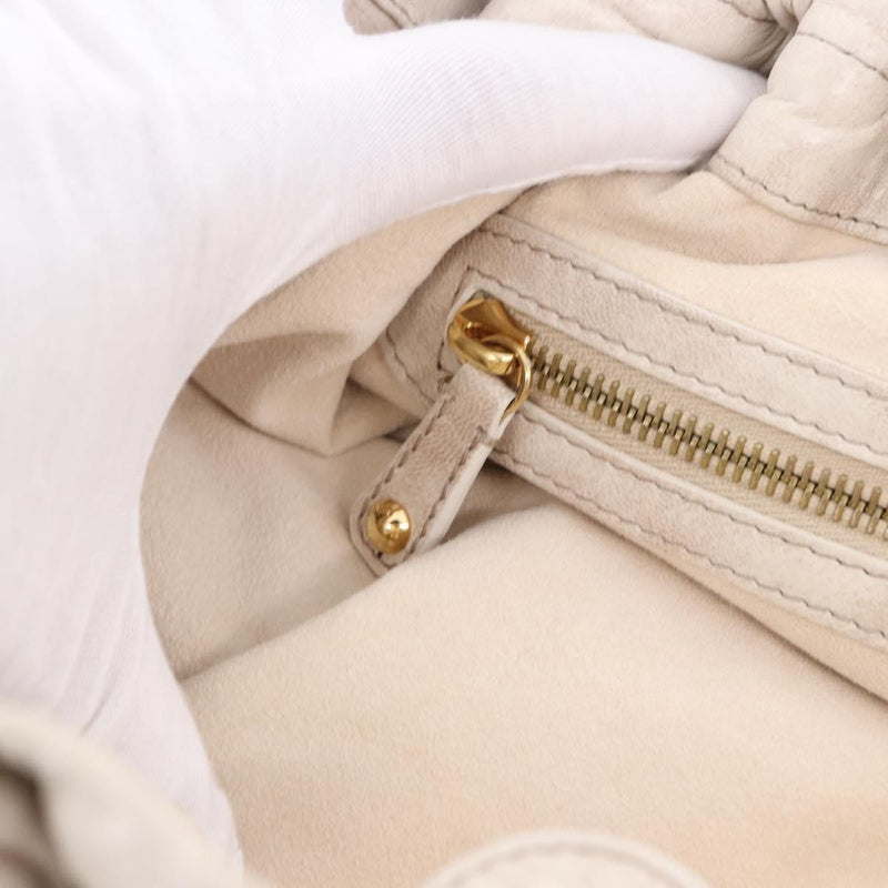 Louis Vuitton Olympe Stratus Limited Edition Monogram Lambskin Beige Leather Bag