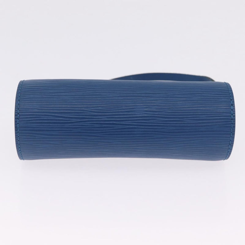 Louis Vuitton Soufflot Pochette Epi Leather Blue Bag