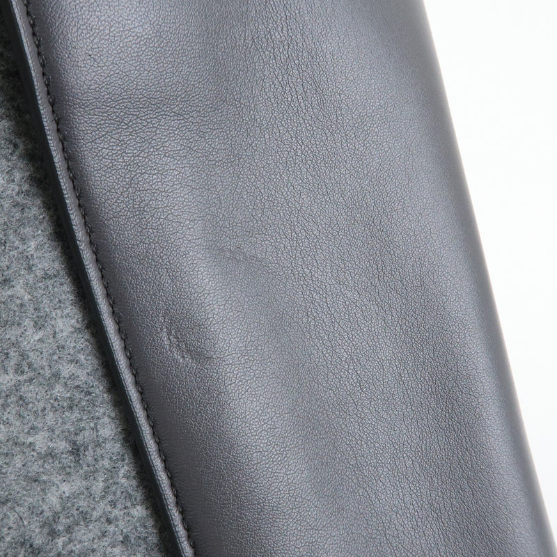 Stella Mccartney Alter Faux Leather Gray Canvas Bag