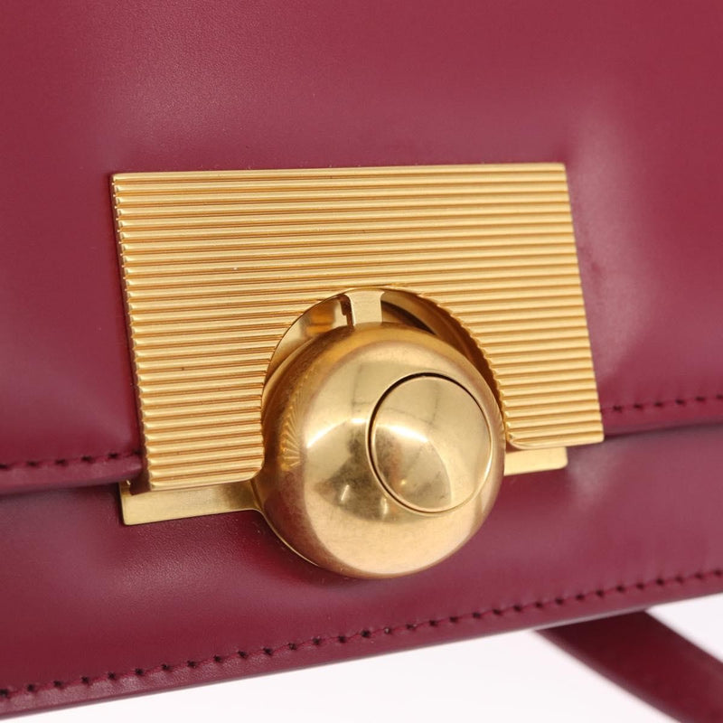 Bottega Veneta Bv Classic Spazzolato Leather Red Bag