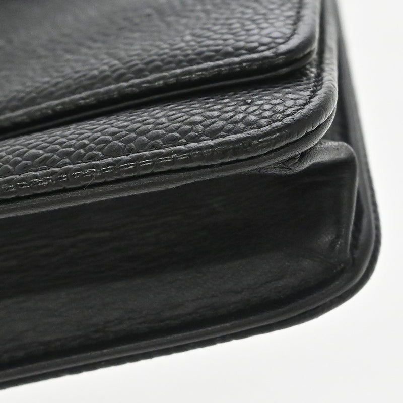 Chanel Timeless Wallet On Chain Caviar Black Leather Accessory