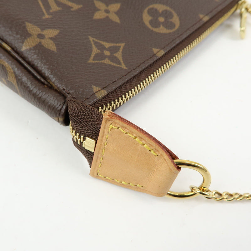 Louis Vuitton Pochette Accessoires Monogram Canvas Brown Bag