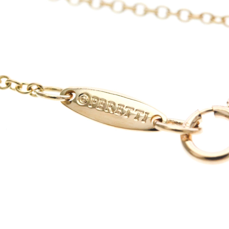 Tiffany & Co. Elsa Peretti Diamonds By The Yard Pendant 18k Rose Gold With Pear-Shaped Diamond Pink_gold Bijoux