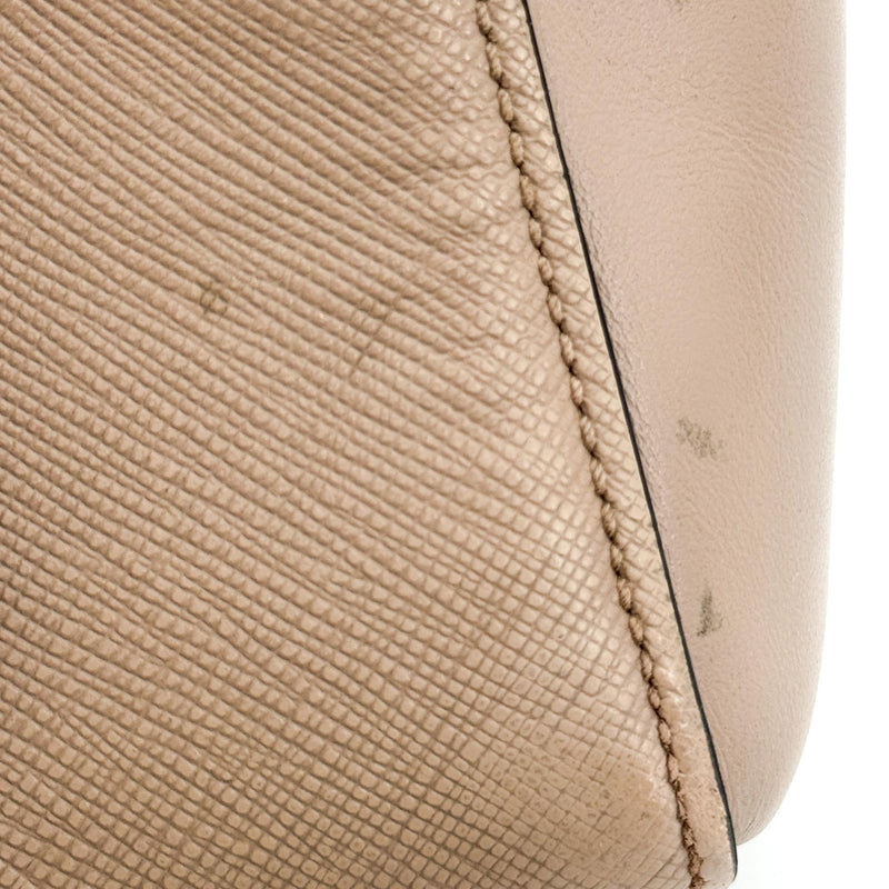 Prada Vintage Tote Leather Beige