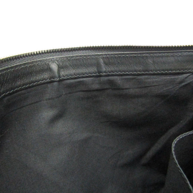 Balenciaga Navy Zip Canvas And Leather Ecru Bag