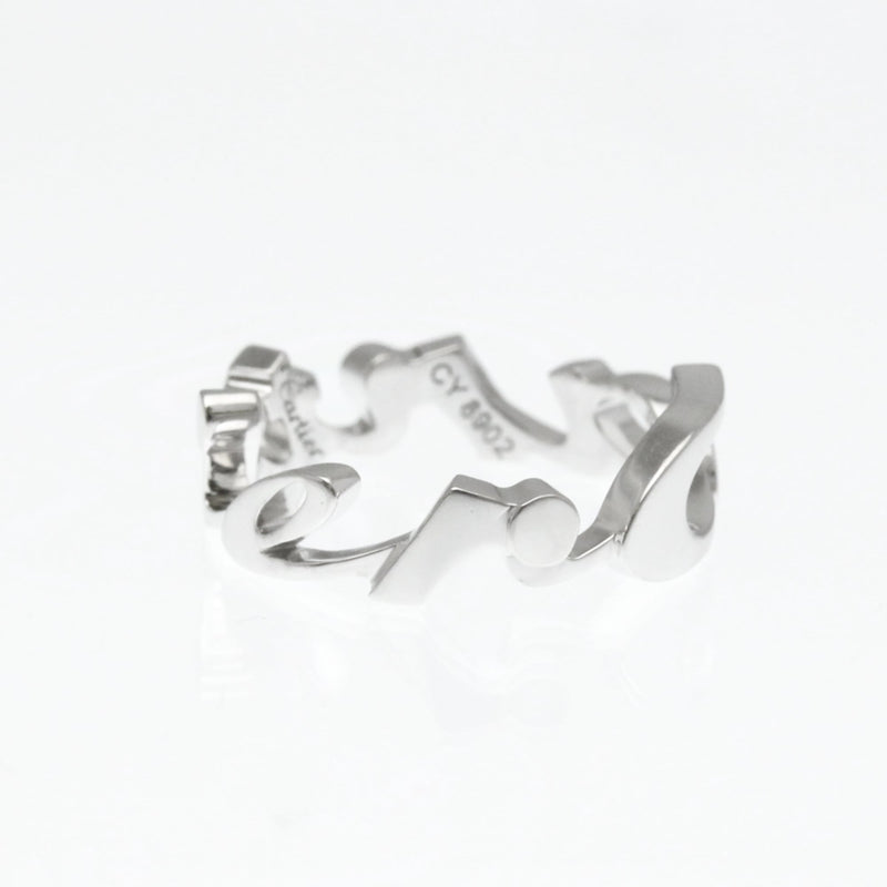 Cartier Signature 18k White Gold Silver White_gold Bijoux