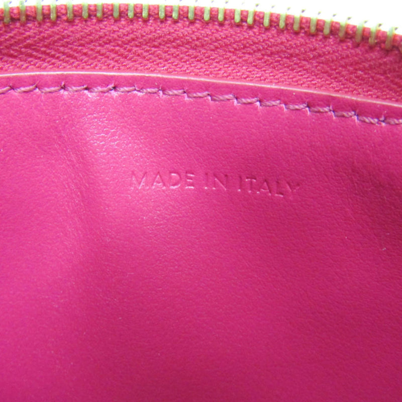 Celine C Charm Quilted Leather Pink Bag