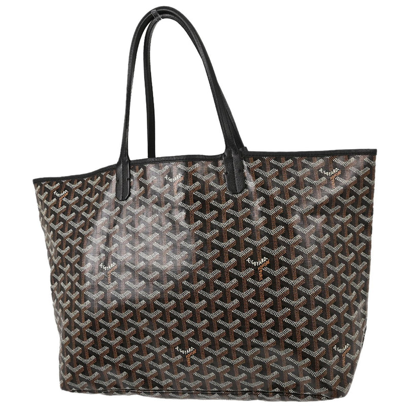 Goyard Saint Louis Coated Canvas Black Bag