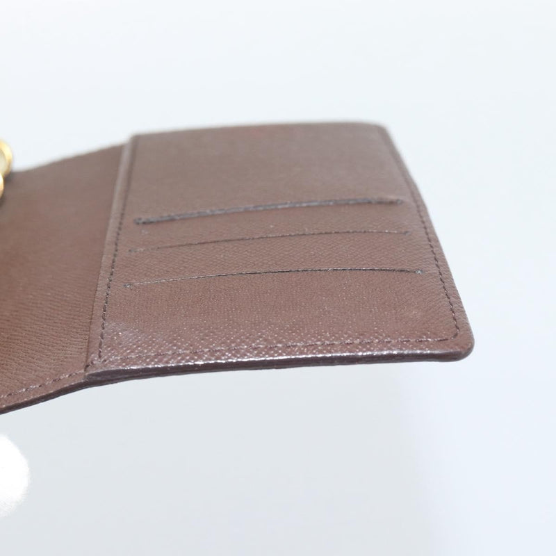 Louis Vuitton Ring Agenda Cover Damier Brown Canvas Bag