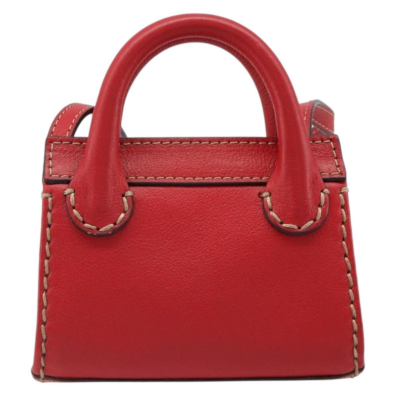 Chloe Edith Leather Red Bag
