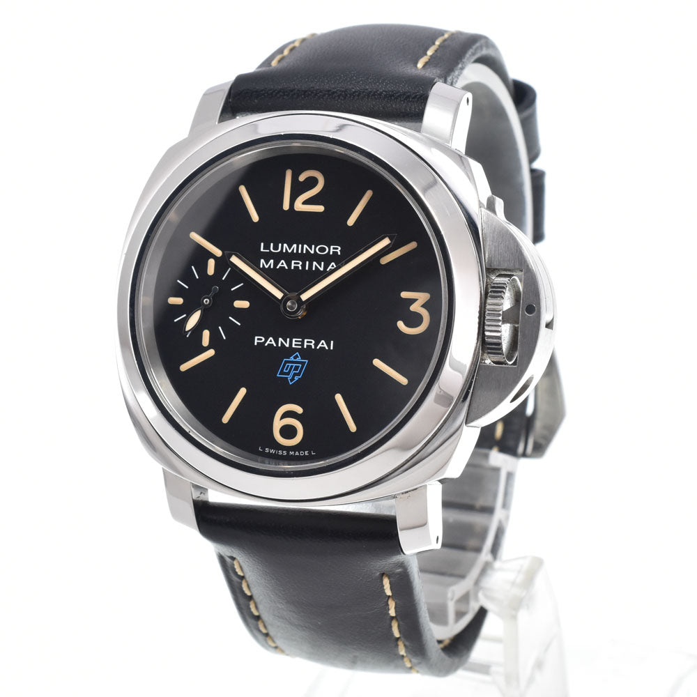 Panerai Luminor Marina Manual Stainless Steel And Leather Watches