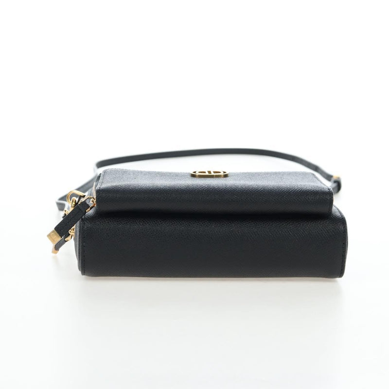 Christian Dior Caro Double Leather Black Bag