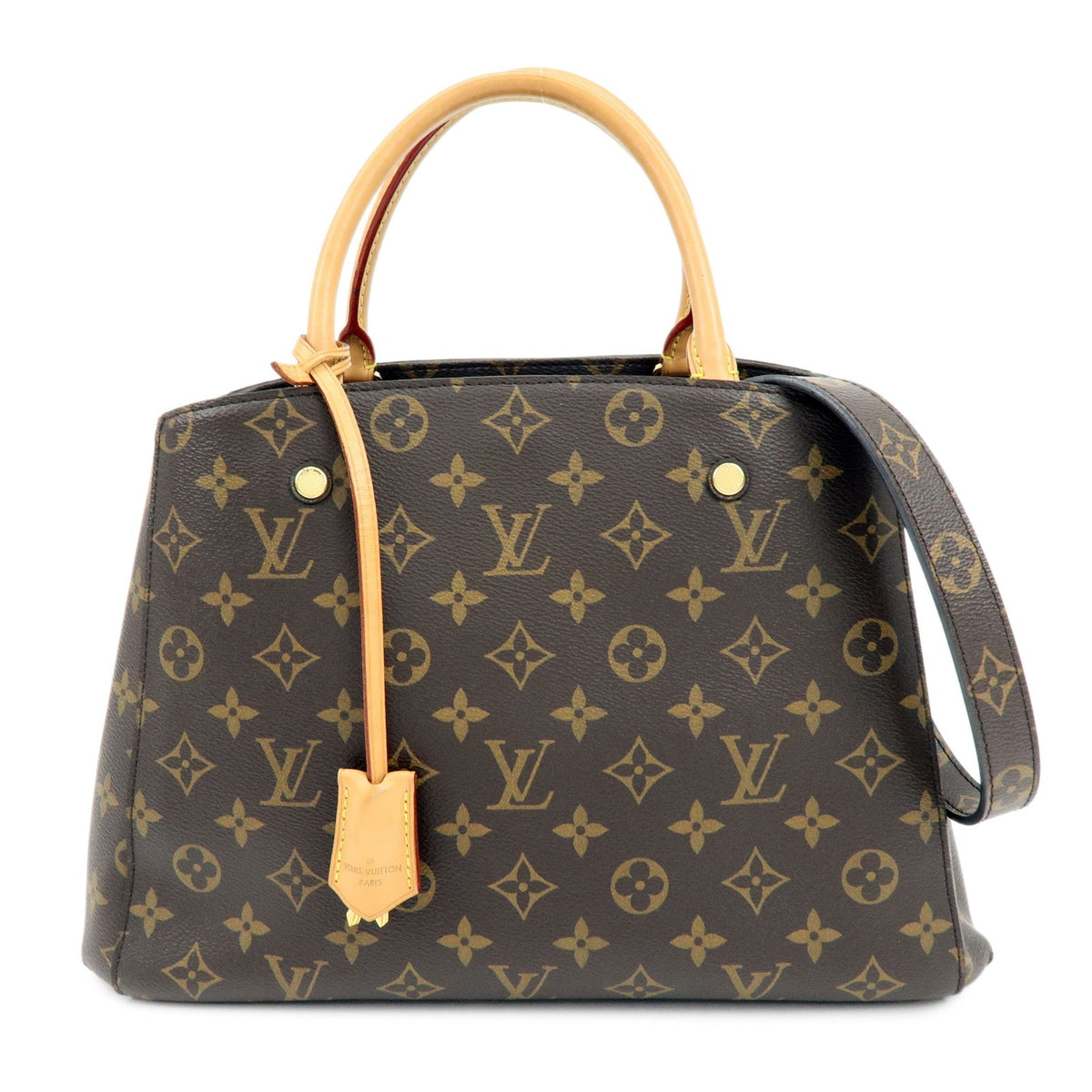 Louis Vuitton Montaigne Monogram Canvas Brown Bag