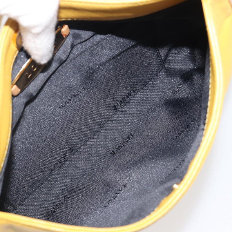 Loewe Shoulder Bag Leather Yellow