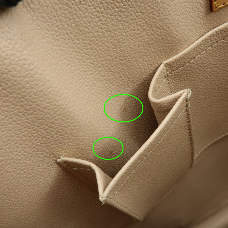 Louis Vuitton Vintage Sac Plat Monogram Canvas Brown Bag