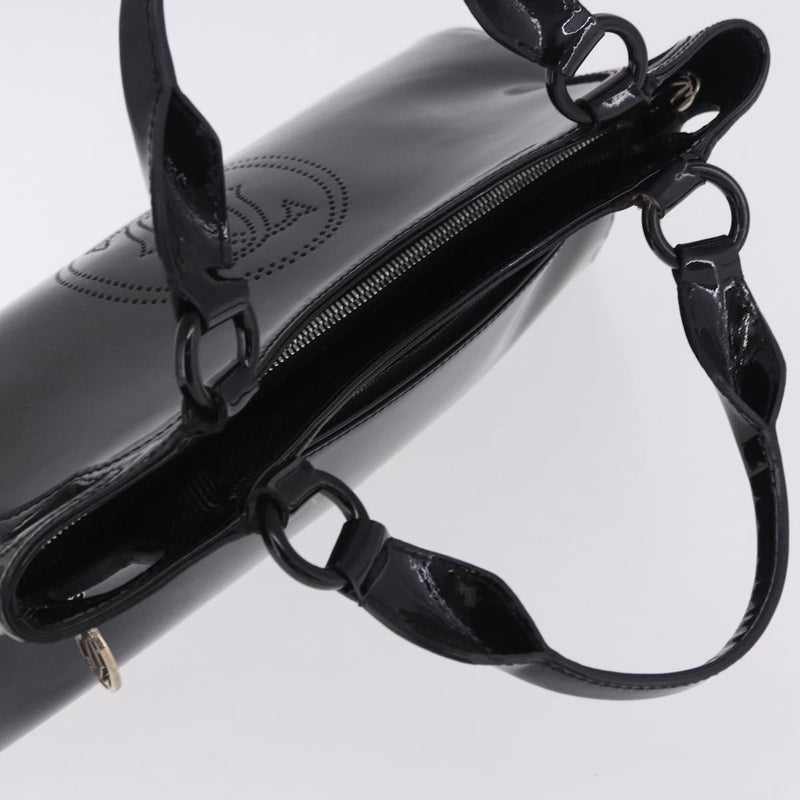 Cartier Marcello Patent Leather Black Patent_leather Bag