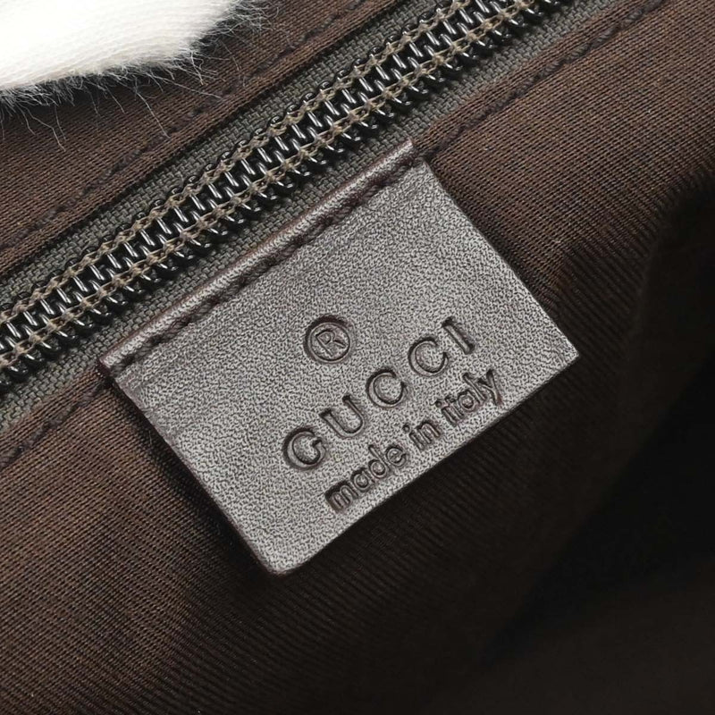 Gucci Buckle Messenger Gg Canvas Beige
