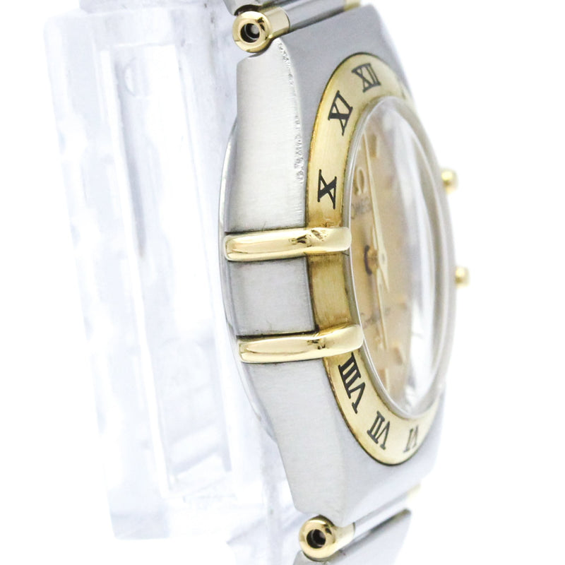 Omega Constellation Quartz Stainless Steel And Yellow Gold Watches