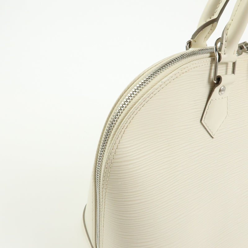Louis Vuitton Alma Epi Leather White Bag