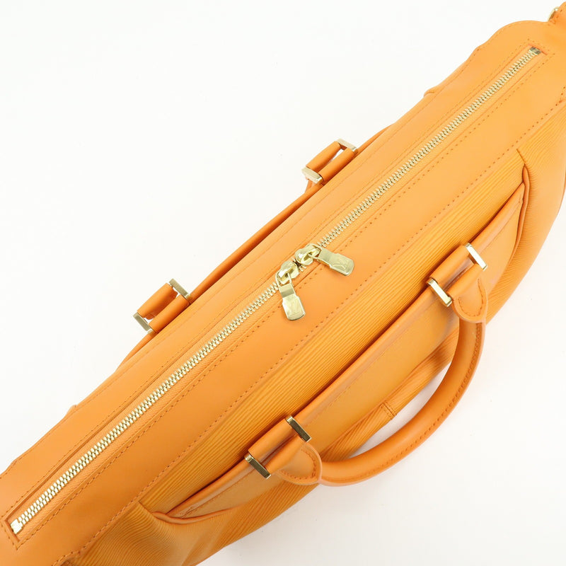 Louis Vuitton Dhanura Epi Leather Orange Bag