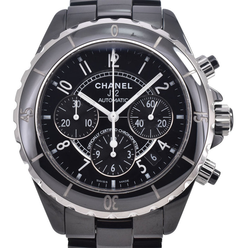 Chanel J12 Chronograph Automatic Ceramic And Stainless Steel Watches