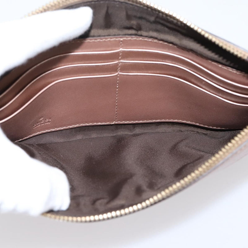 Gucci Heart Wristlet Guccissima Leather Pink Bag