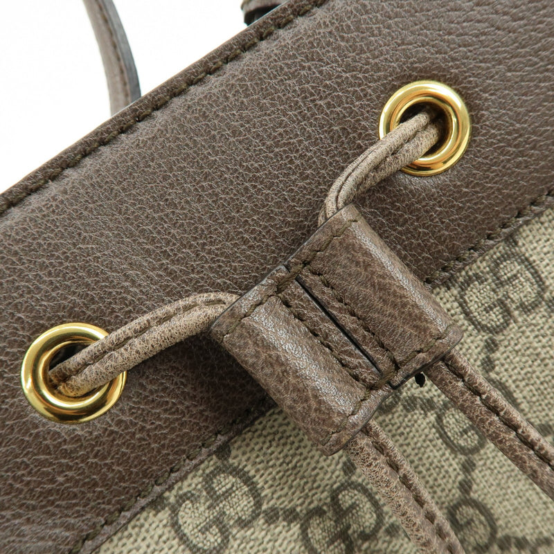 Gucci Ophidia Bucket Gg Coated Canvas Beige Bag